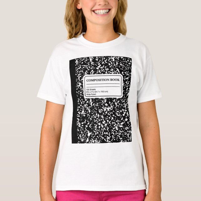 Kompositionsbuch/Studentenlehrer T-Shirt (Vorderseite)