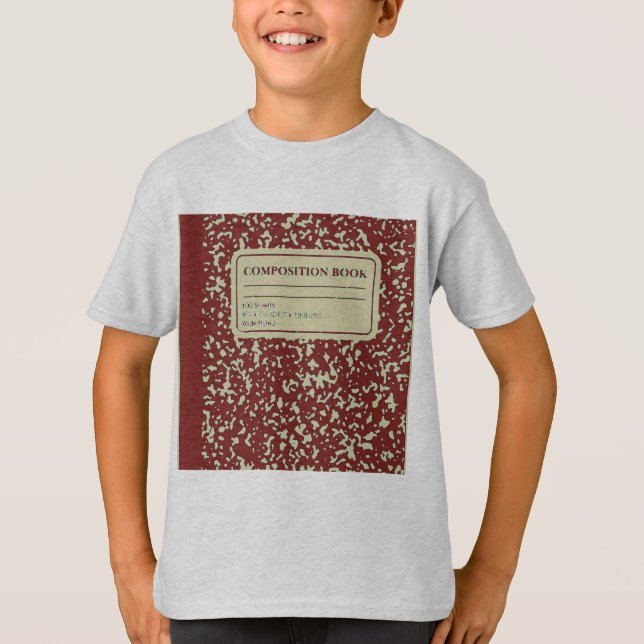 Kompositionsbuch/Studentenlehrer T-Shirt (Vorderseite)