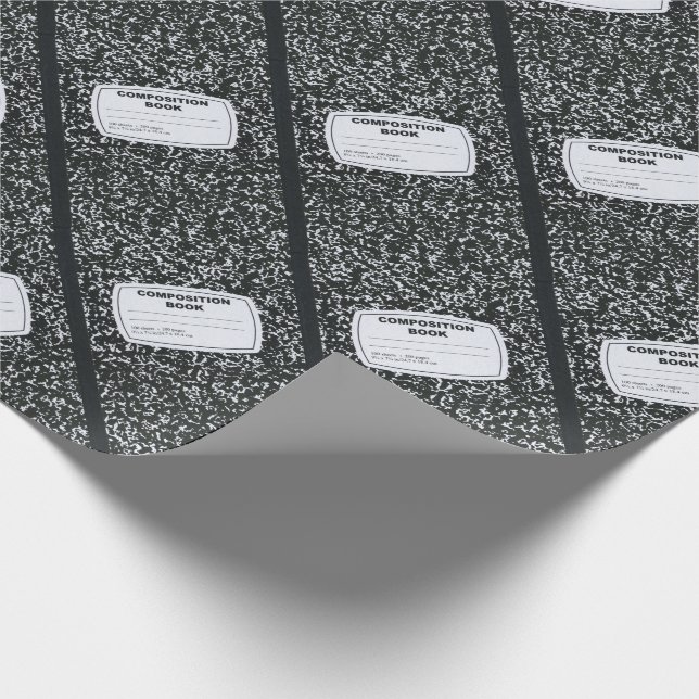 Kompositionslehrer Geschenkpapier (Ecke)
