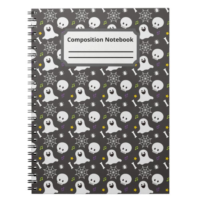 KompositionsNotebook: Spooky Season Edition Notizblock (Vorderseite)