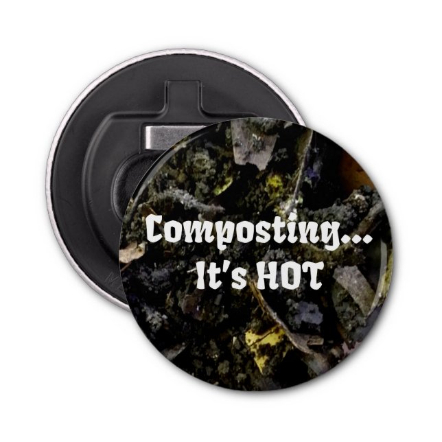 Kompostierend...Es ist ein Hart-Flaschenöffner Flaschenöffner (Vorderseite)