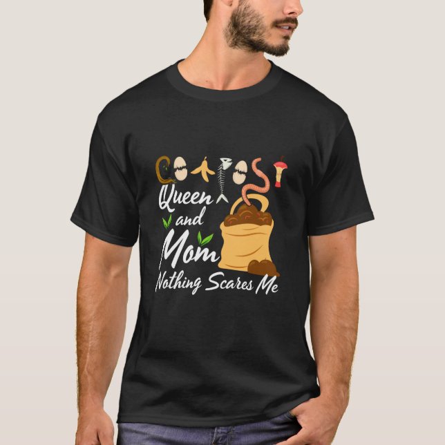 Kompostierung für Kompostgärtner Bauer Kompostieru T-Shirt (Vorderseite)