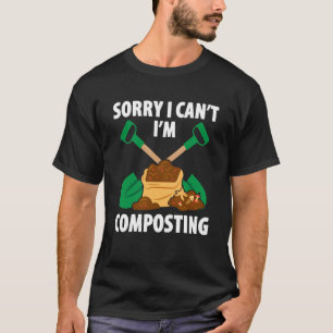 Kompostierung für Kompostgärtner Landwirt Komposti T-Shirt