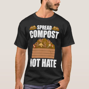 Kompostierung für Kompostgärtner Landwirt Komposti T-Shirt