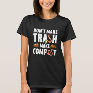 Kompostierung für Kompostgärtner Landwirt Komposti T-Shirt