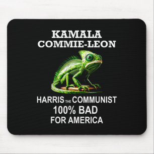 Komrade Kamala Commie Leon Commieleon Kommunistin  Mousepad