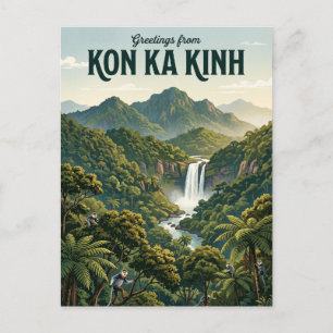 Kon Ka Kinh Nationalpark Vietnam Postkarte