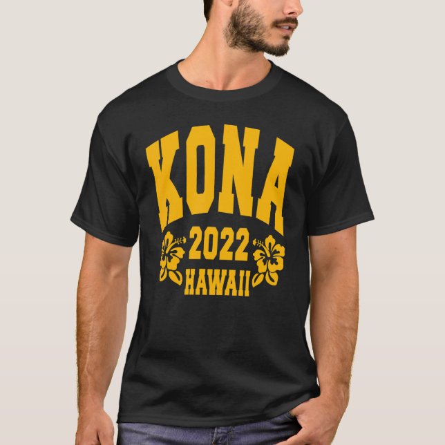 KONA 2022 TRIATHLETE TRIATHLON SPORT HAWAII FRAUEN T-Shirt (Vorderseite)