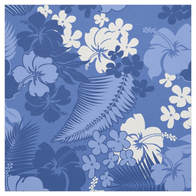 Kona Bay Hawaii-Hibiskus Stoff (Muster)