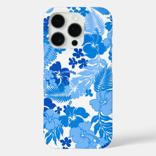 Kona Bay Hawaiian Hibiskus Blue iPhone 16 Pro Hülle