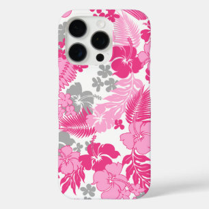 Kona Bay Hawaiian Hibiskus Pink iPhone 16 Pro Hülle