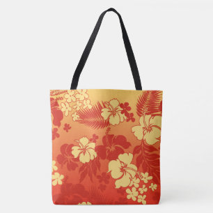 Kona Blend Hawaiian Hibiskus Beach Bag