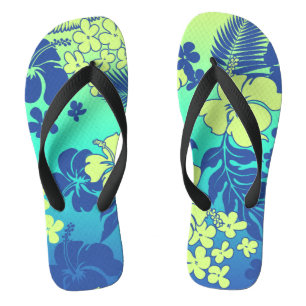 Kona Blend Hawaiian Hibiskus Blend - Turq Flip Flops