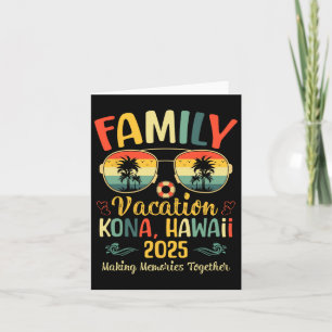 Kona Hawaii Beach Family Sommerurlaub 2025 Karte