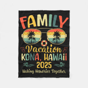 Kona Hawaii Strand Familien Sommerurlaub 2025  Fleecedecke