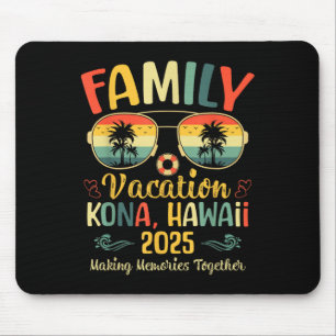Kona Hawaii Strand Familien Sommerurlaub 2025 Mousepad