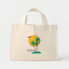 Kona, Hawaii Tote Bag Mini Stoffbeutel