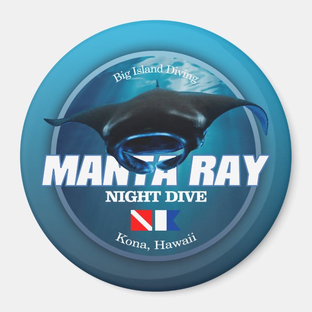 Kona Night Dive (DD2) Magnet (Vorne)