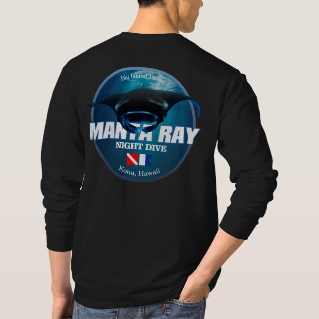 Kona Night Dive (DD2) T-Shirt (Rückseite)