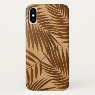 Kona Palms Hawaiian Leaf Faux Holz Case-Mate iPhone Hülle