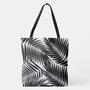 Kona Palms Hawaiian Leaf Tropical Beach Bag