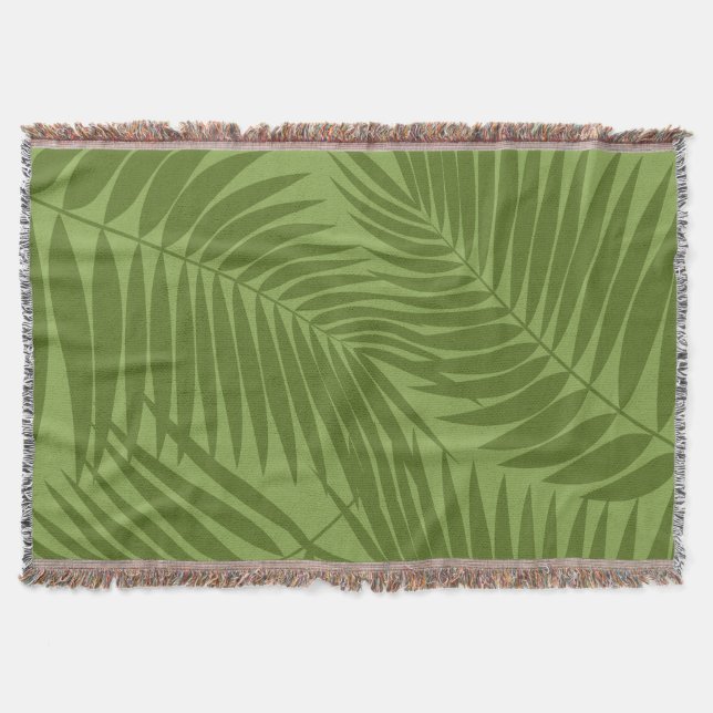 Kona Palms Hawaiian Leaf Tropical Decke (Vorderseite)