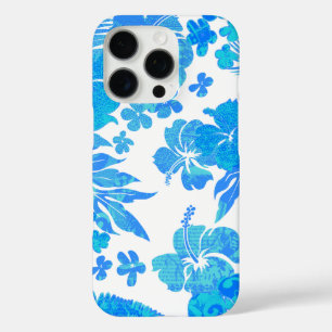 Kona Times Hibiscus Hawaiian Engineered Turq iPhone 16 Pro Hülle