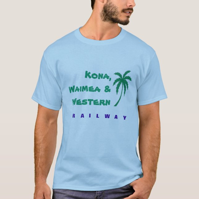 Kona, Waimea u. Western T-Shirt (Vorderseite)