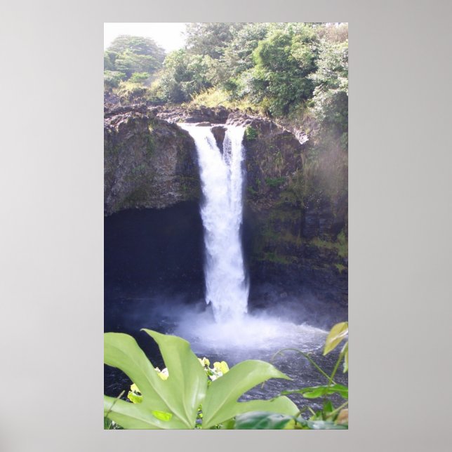 KONA WATERFALL POSTER (Vorne)
