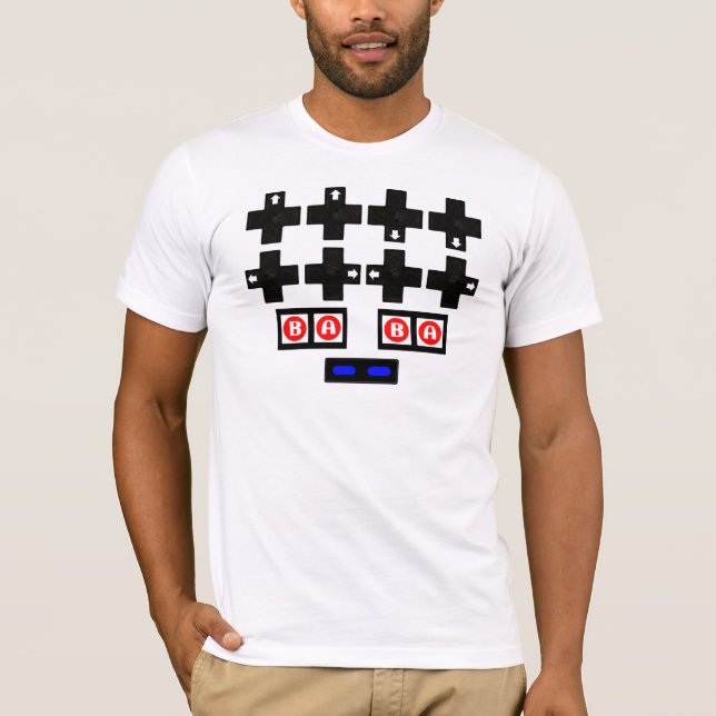 Konami Contra Code T-Shirt (Vorderseite)