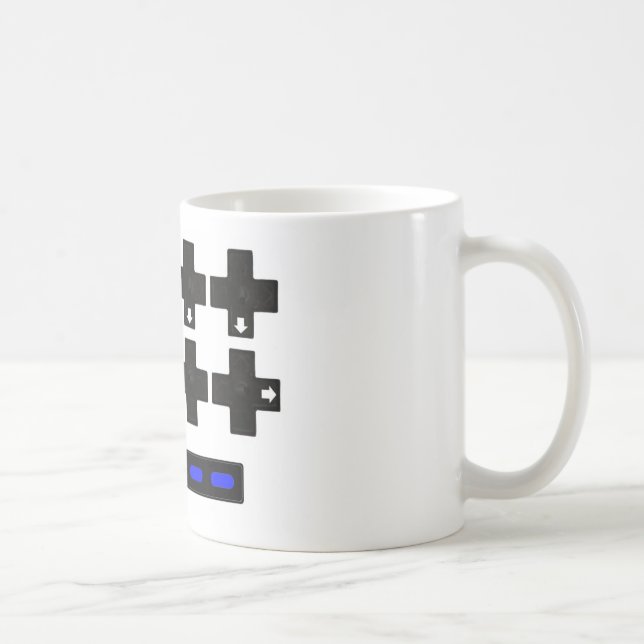 Konami-Kontra-Code Tasse (Rechts)