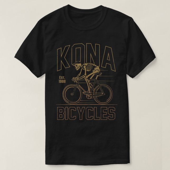 Konas Bike Bicycle T - Shirt (Design vorne)
