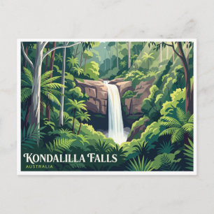 Kondalilla-Nationalpark und Kondalilla-Wasserfälle Postkarte