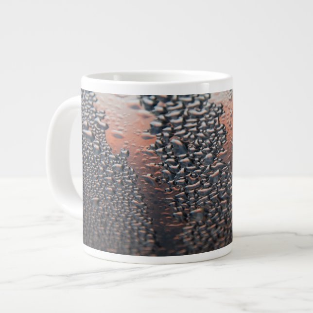Kondenswassertropfen Jumbo-Tasse (Vorderseite Links)