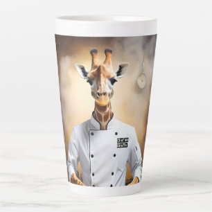 Konditor-Giraffe: Neue Höhen erreichen, Milchtasse