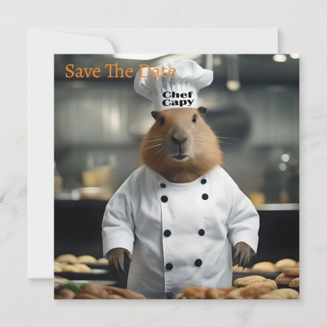 Konditorei: Die Kulinarische Kapelle Save The Date (Vorderseite)