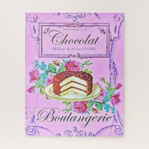 Konditorei für viktorianische Schokoladenkuchen Puzzle