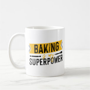Konditorei Koch Backen ist meine Supermacht Kaffeetasse