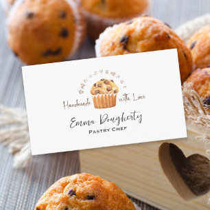 Konditorei Koch Bäckerei Cupcake Chocolate Muffin Visitenkarte