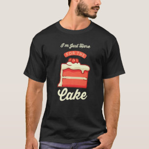 Konditorei Koch Feinschmecker Dessert bin ich hier T-Shirt