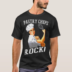 Konditorei Köche Rock Rosie Funny Konditorei Koch T-Shirt
