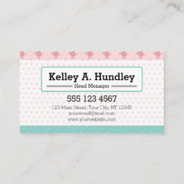 Konditorei / Konditorei Visitenkarte