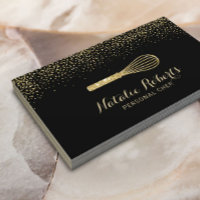 Konditorei Personal Koch Modernes Black & Gold Bäc