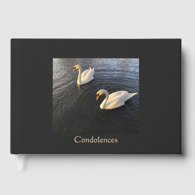 Kondolenzbuch Gästebuch (Vorderseite)