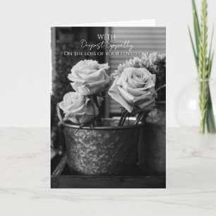 Kondolenzkarte - Originalfotografie Karte