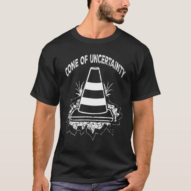 Kone der Unsicherheit Inspiration Motivierend Quo T-Shirt (Vorderseite)