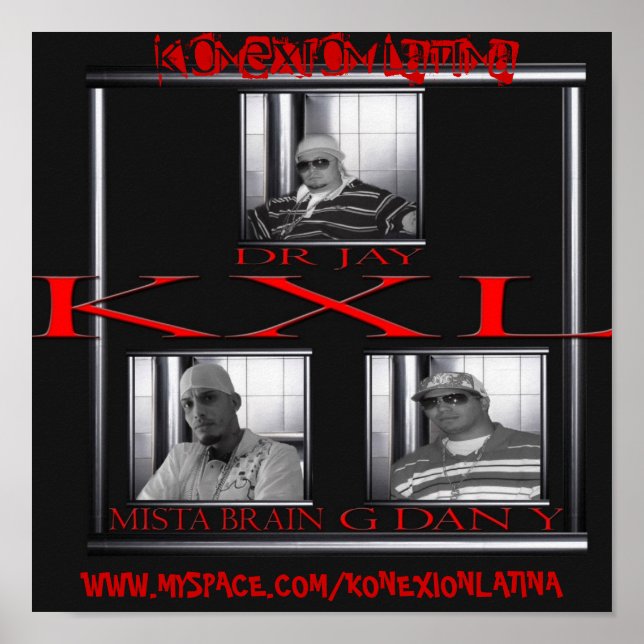 KONEXION LATINA, WWW.MYSPACE.COM/.. POSTER (Vorne)