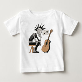 Konfektionierter Musikrobot Baby T-shirt