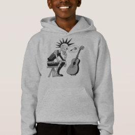 Konfektionierter Musikrobot Hoodie