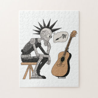 Konfektionierter Musikrobot Puzzle